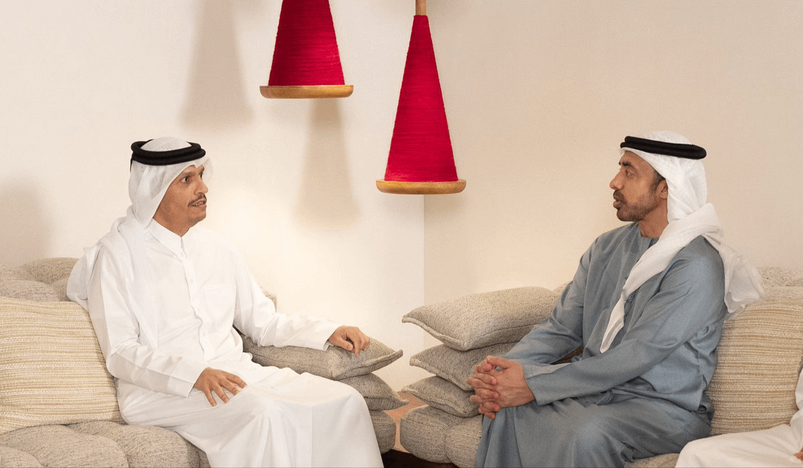 Qatar Prime Minister and UAE Deputy Prime Minister